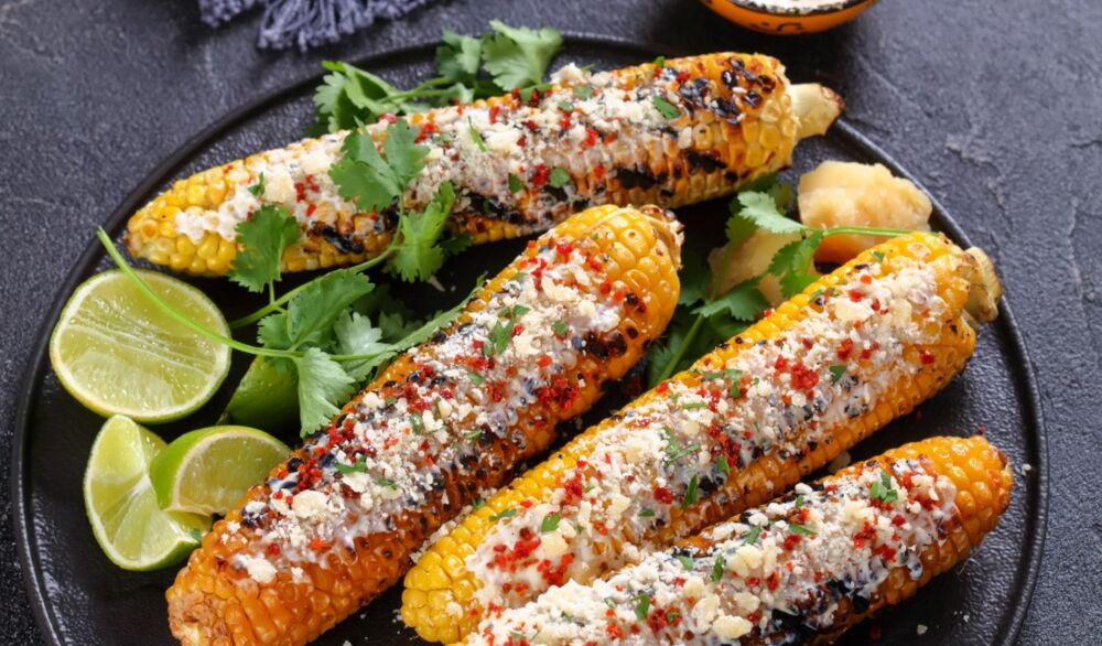 Chilli, Lime and Miso Corn Cobs